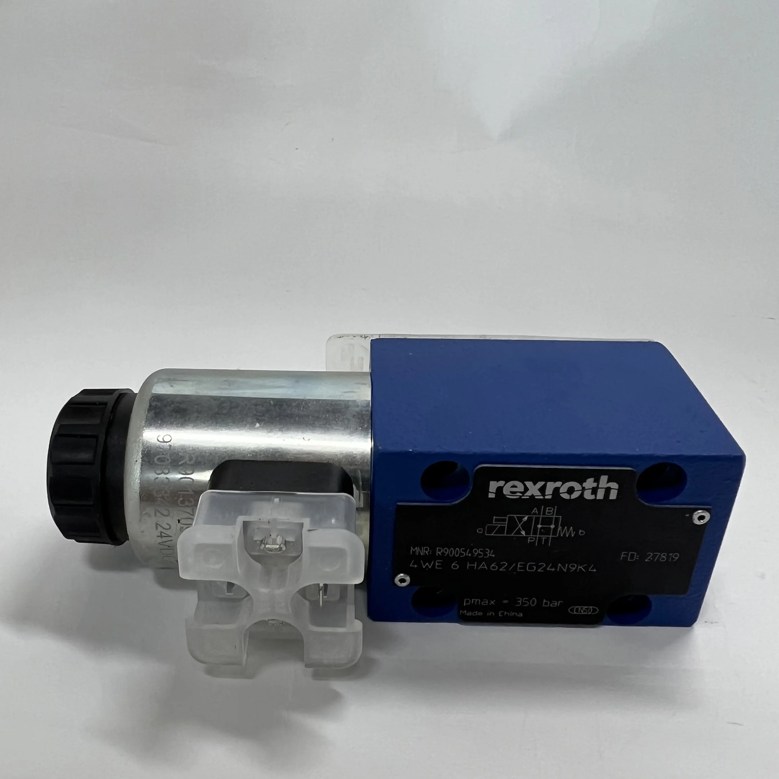 Rexroth Solenoid Directional Valve 4WE 6 HA62/EG24N9K4 Rexroth Solenoid Directional Valve 4WE 6 HA62/EG24N9K4