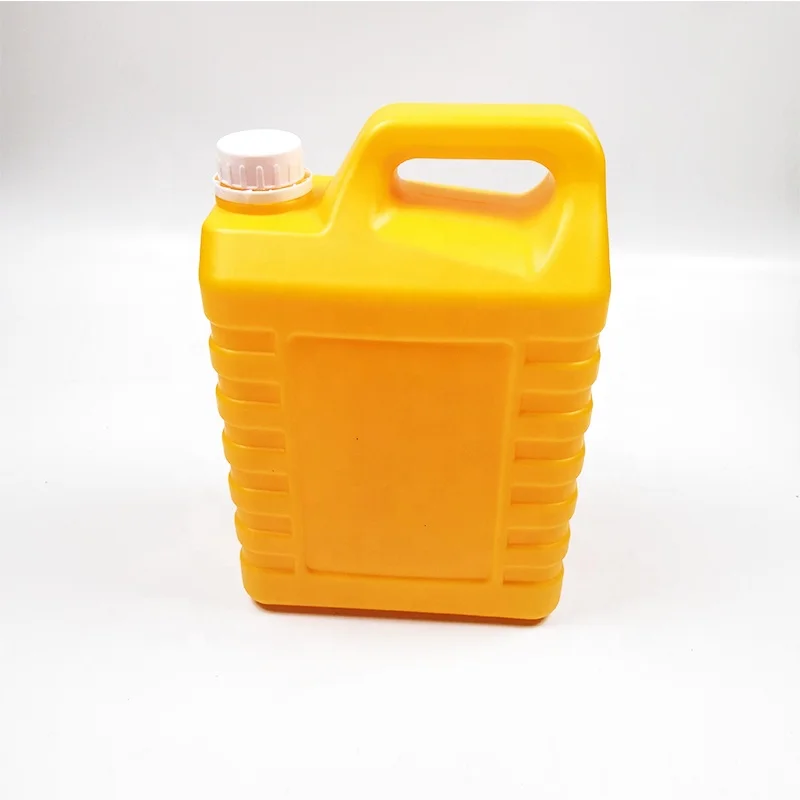 5 Liter Oil Lubricant HDPE Empty Plastic Bottle Plastic Jerry Can