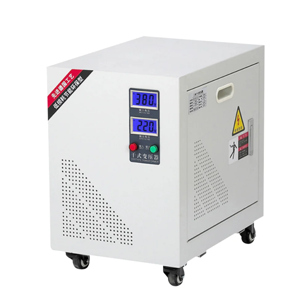 Customized Design High Quality 120 kva 160kva Three Phase Epoxy Dry Type Isolation Transformer manufacture