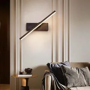 Nordic Modern Minimalist Bedroom Wall Lamp H-Shaped Dimmable Warm White Decorative Light