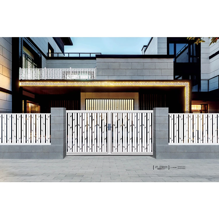 New Style Simple Main Gate Designs Swing Gate Metal Gate Designs for Homes