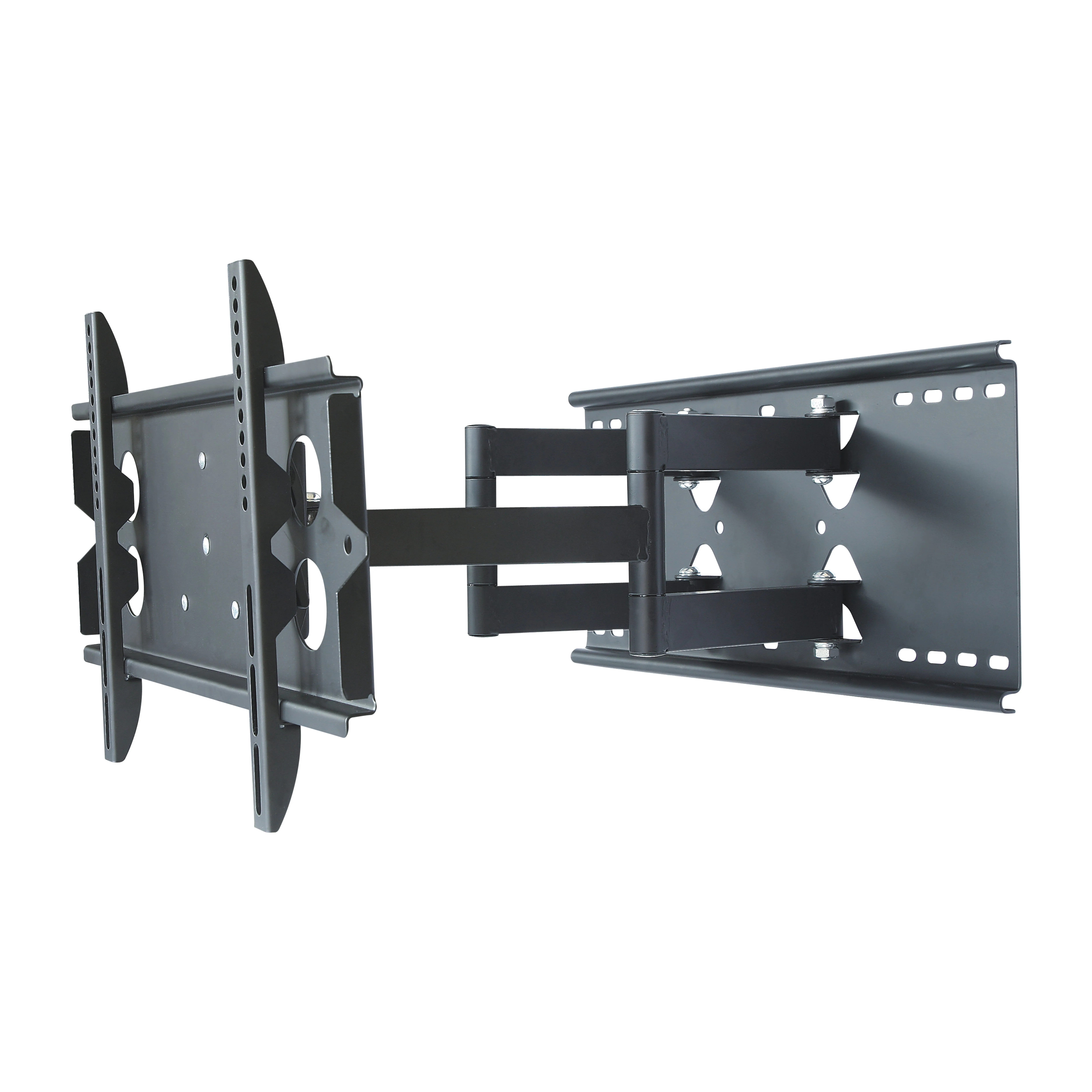 PLB137-44 VESA 400x400 Alloy Steel Wall Mount Extendable Arm for 23-55 Inch TVs up 132 Lbs Full Motion CE Certified TV Bracket