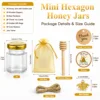 50pcs 45ml bag,honey sticks, hemp ropes and bee pendants.