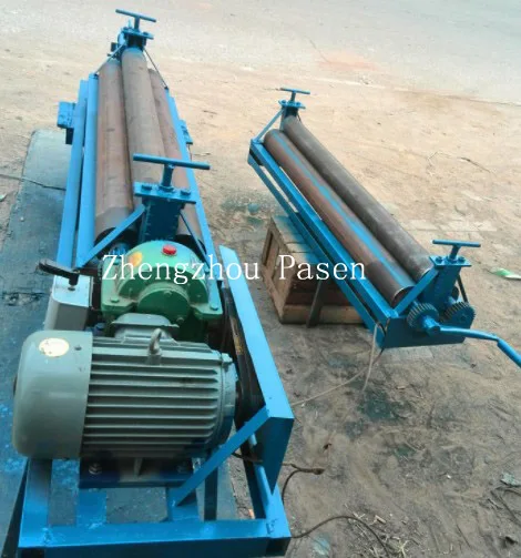 Electric 3 Roller Rolling Bending Machine Stainless Steel Processed Competitive Price