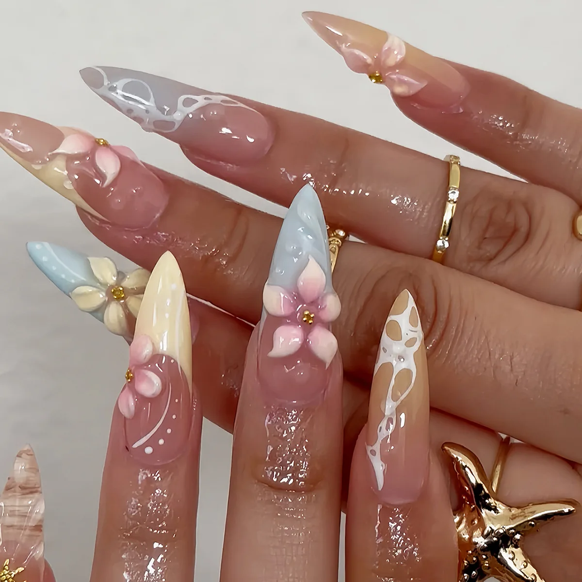 Machine For Nails Design Luxury Designed Reusable Machine Nails Custom Acrylic Press on Nails ...