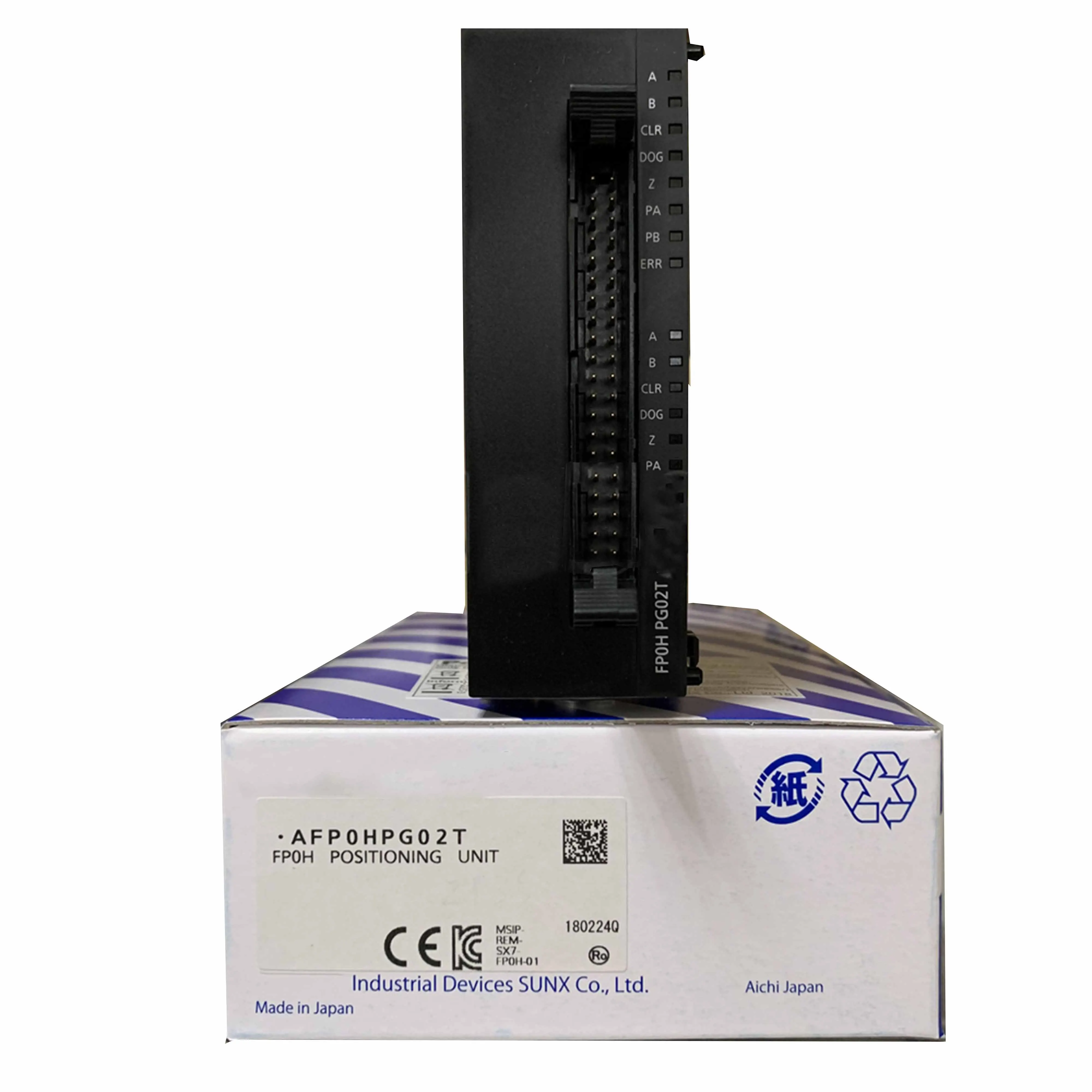 New Original AFP0HPG02T PLC Expansion Module, AFP0H SeriesUsed for function expansion and pulse output control in industrial automation PLC systems. Features stable signal transmission, high‑speed pulse output and strong anti‑interference performance.