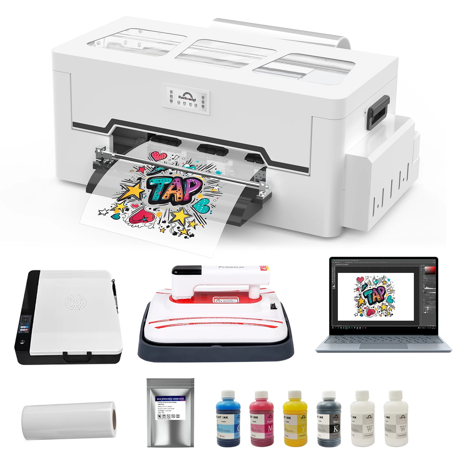 A3 30cm Peacock33 imprimante numérique de bureau DTF XP600 pour