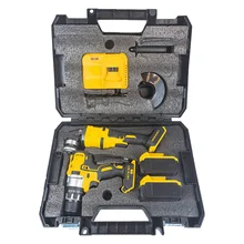 BM BM-25 21V Lithium Battery Cordless Impact Drill 125mm Angle Grinder Power Tool Set Chrome Vanadium Steel 1-Year Warranty Tool