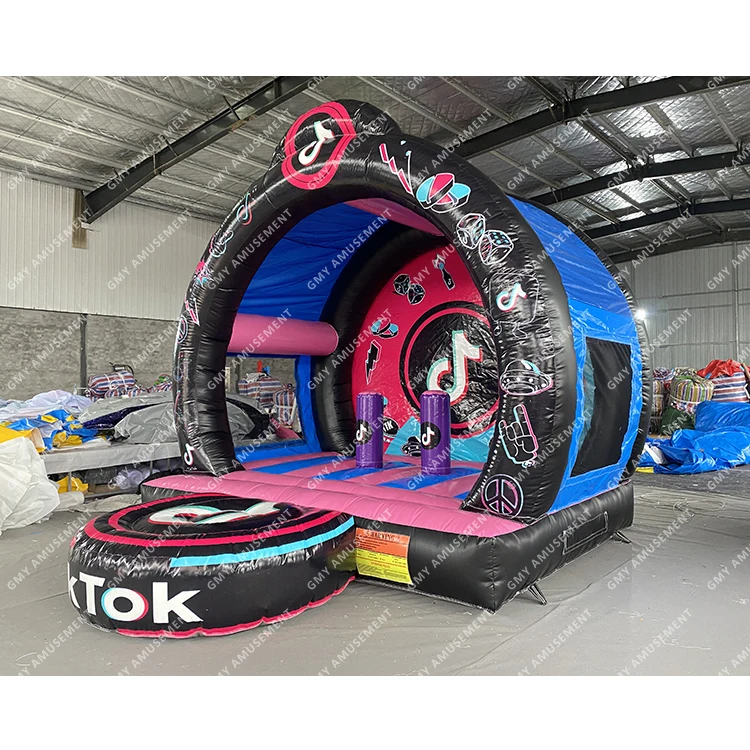 Детский прыгающий замок для взрослых 13x13 надувной батут tik tok домик коммерческой вечеринки в