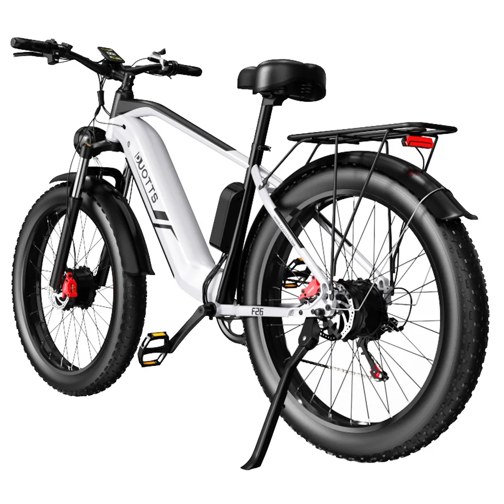 Duotts F26 Elektro fahrrad Fat Tire Elektrisches Mountainbike Doppel motor Offroad MTB Cycle 26*4.0 Ebike Beach Cruiser für Schn