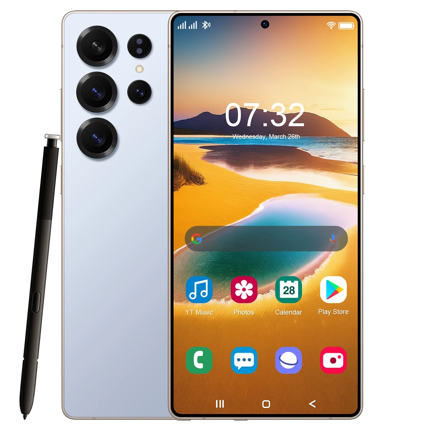 S25 Ultra Smartphone - 4G Android Mobile Phone with HD Display