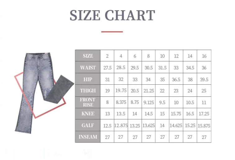 New trending blue pants bootcut stretchy cropped womens jeans with front slit