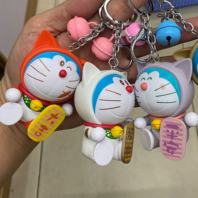 【未開封あり】ドラえもん　キーホルダー　マスコット　12個セット　アニメ 日本のアニメ漫画ドラえもんキーホルダーかわいい人形車の