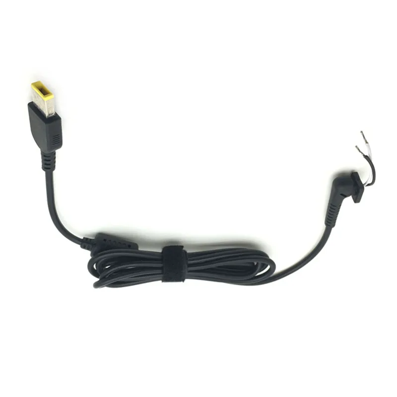 DC Tip Plug Connector Cord Laptop Power Cable USB for Lenovo IdeaPad Yoga Square Connector DC Cable