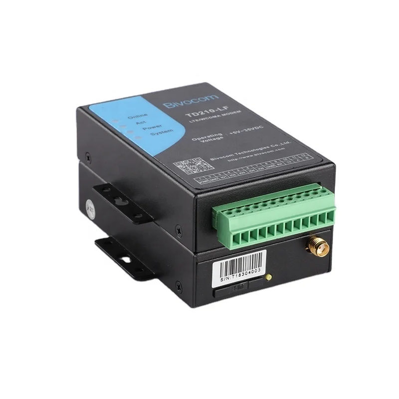 Bivocom Modbus SMS Alarm Cellular Modem GPRS IP Modem GSM Data Receiver for ATM POS