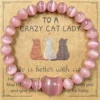 Pink cat eye