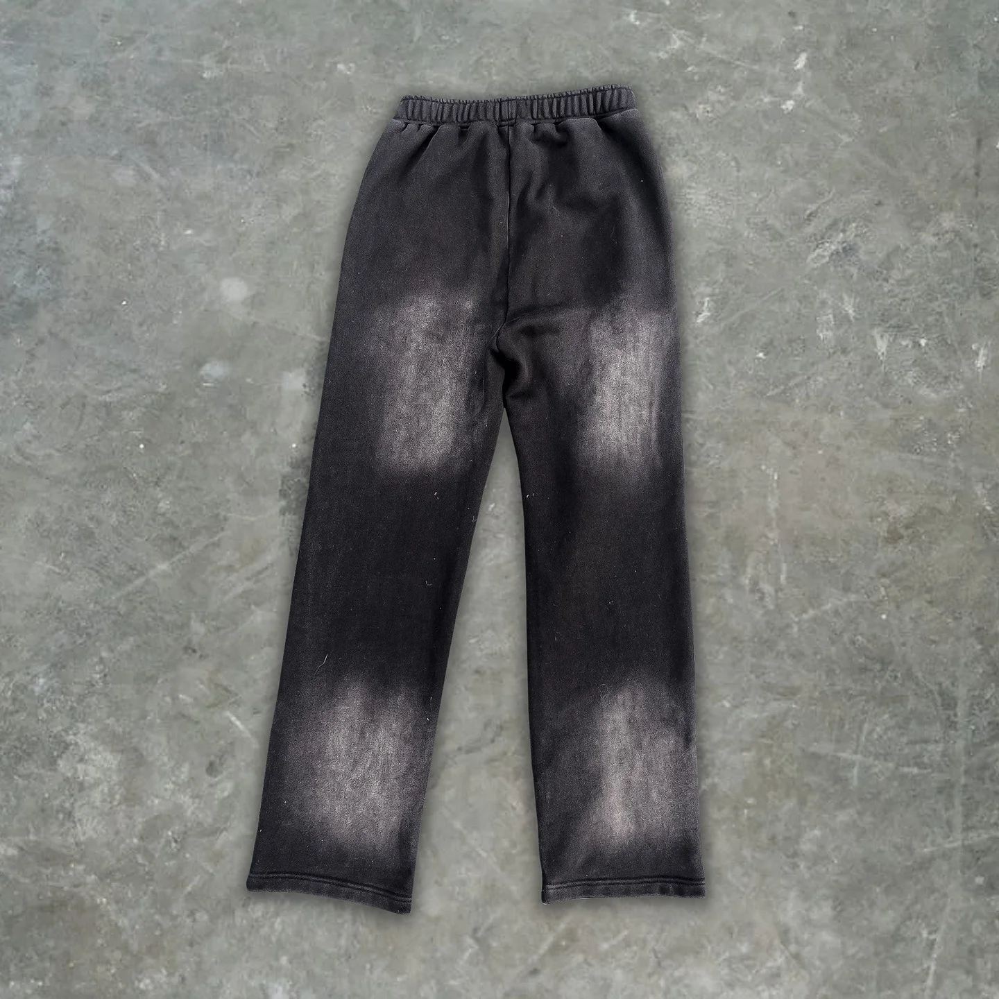 Custom Streetwear Sportswear Tracksuit Set for Men 2PCS Cotton Flare Sweatpants Acid Wash Sweat Suits Hoodie and Sweat Pants Set gallery 5