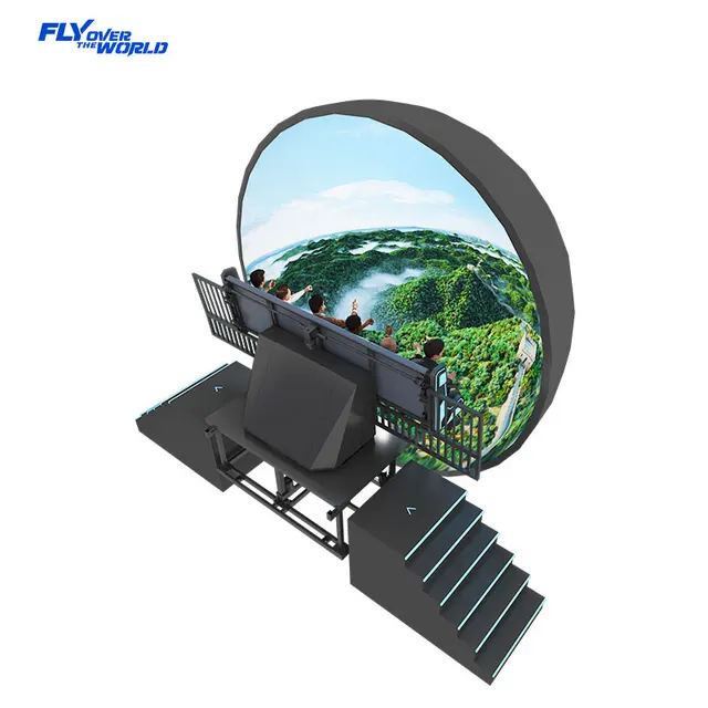 Theme Park Immersive Naked Eye 3D Flying Cinema Professional Flying Theatre for Sale Virtual Reality Flight Simulator