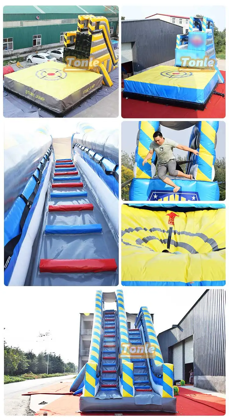 Outdoor Indoor Double Stunt Jump Inflatable Games For Sale Buy