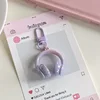 Purple Earphone Keychain