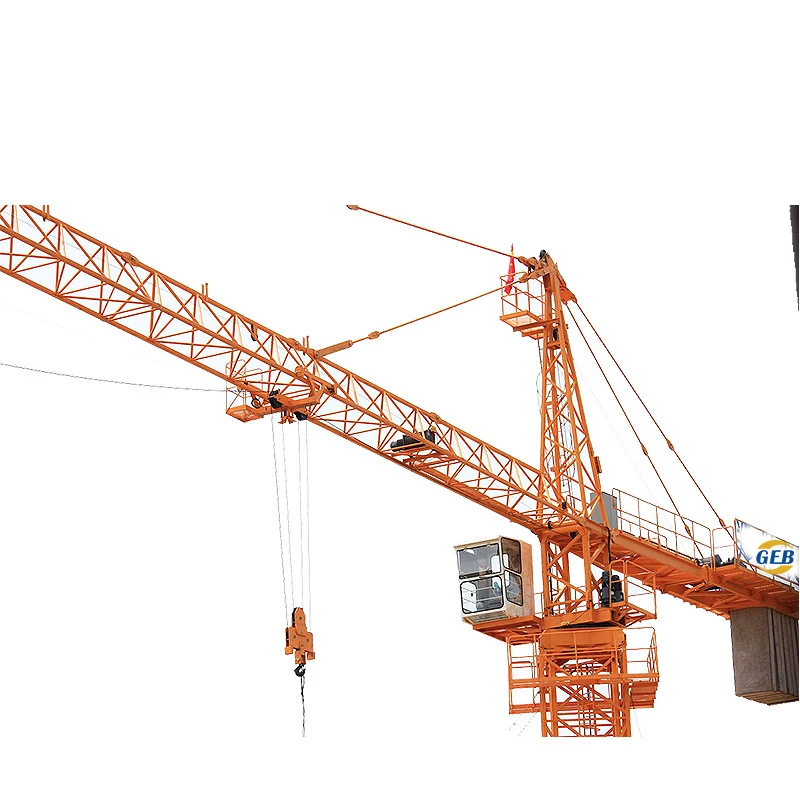 4tons Small Tower Crane with 42m Jib Length