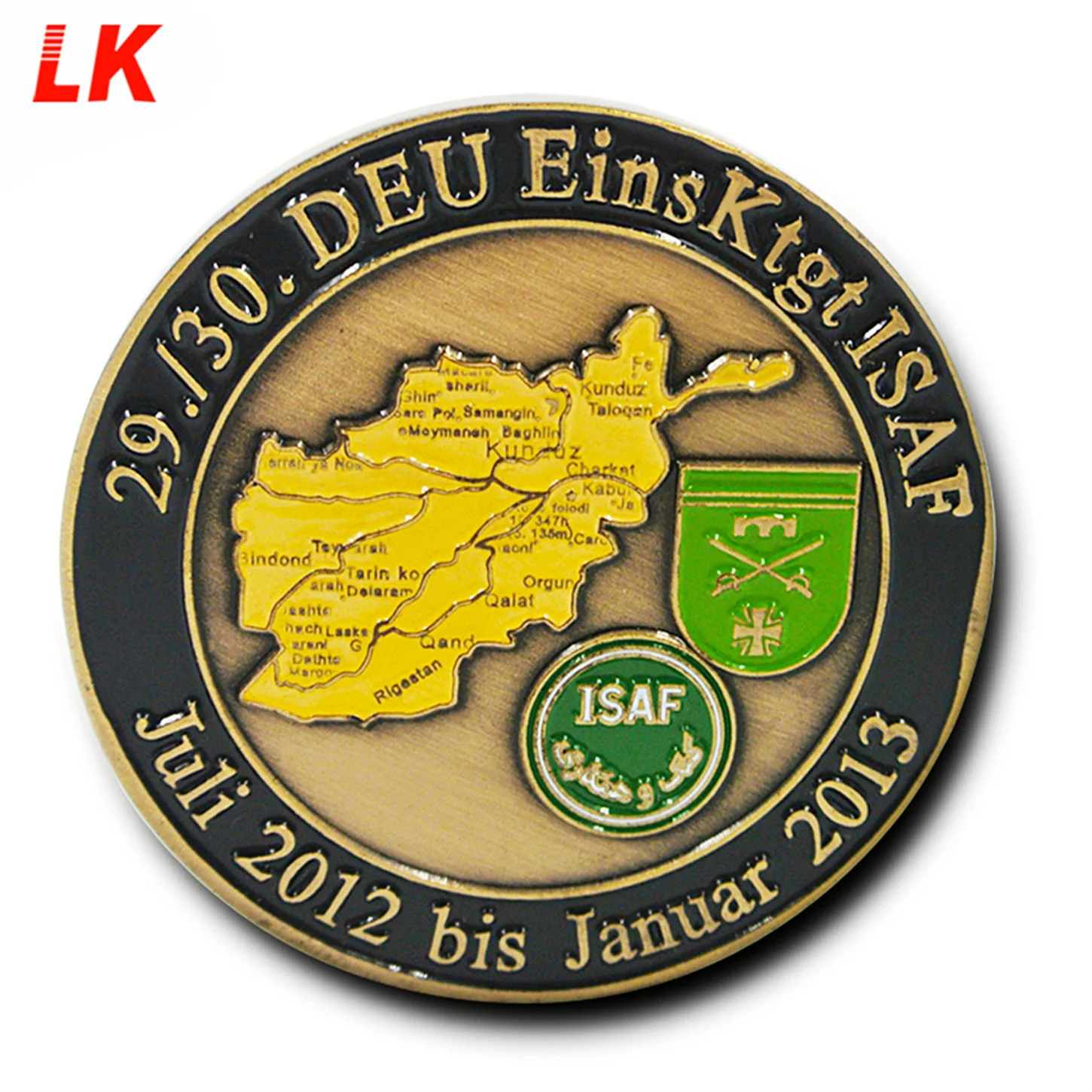 Oversize Challenge Mad Dog 3D Challenge Coin by Signature Coins