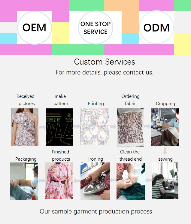 Ladies Embroidered Casual Dress - Image 5