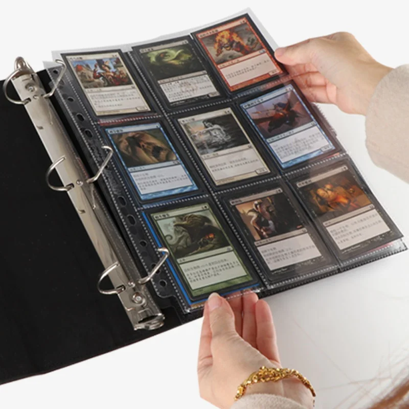 
 Папка для хранения бумаги формата А4 на заказ, Защитная Кожаная Обложка для документов, папка на 3 кольца  