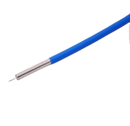 Cable coaxial de fábrica ELESUN aislamiento de PTFE semiflexible de alta temperatura LX-35-141