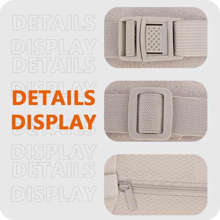 Lower Back Pain Memory Foam Back Cushion Ergonomic Orthopedic Back Rest Throw Pillows for Office Chair Car Gaming Chair