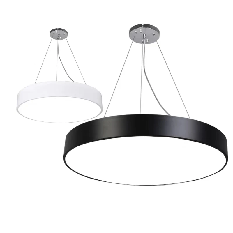 ceiling lamp industrial customized Round shape chandeliers and lamps GeniusLux led panel light