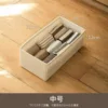 Fond de boîte zippé moyen kaki