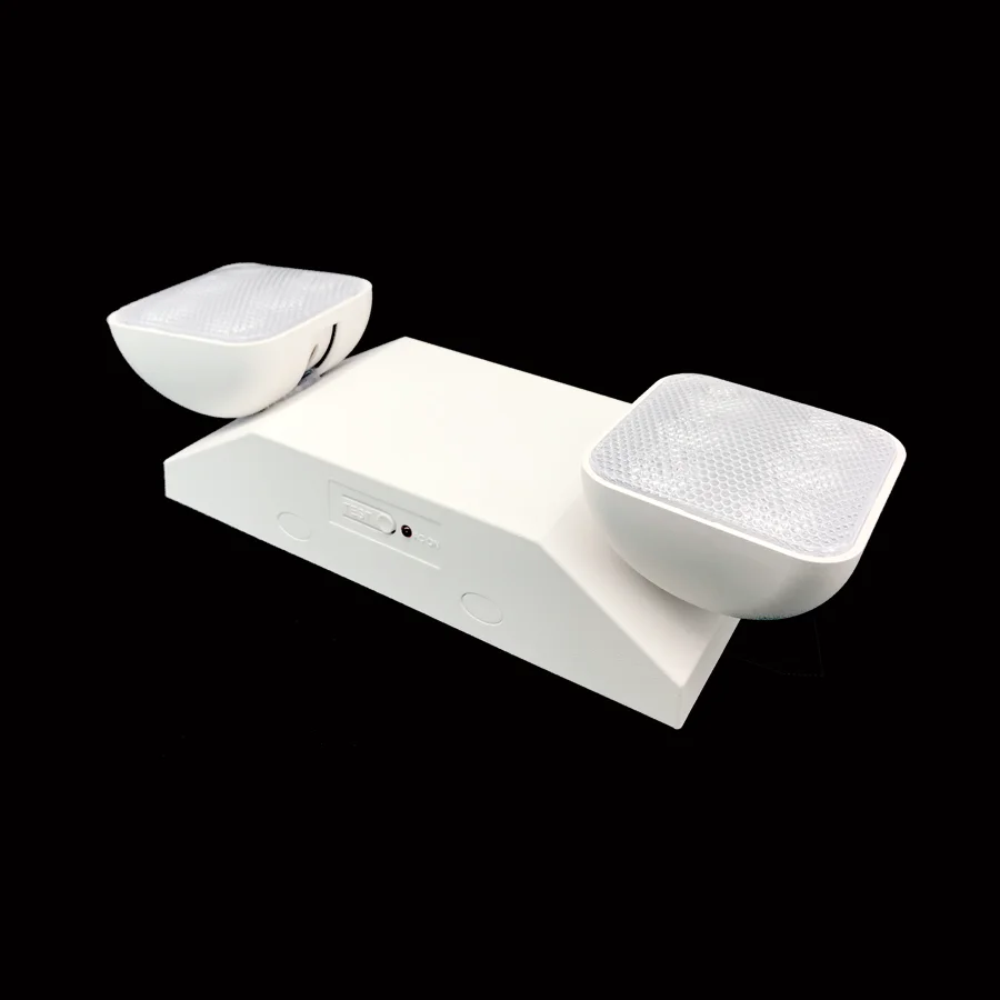 
 White Led Emergency Twin Spot Light 2.4W high Brightness Exit Wall Mounted UL &  CSA  