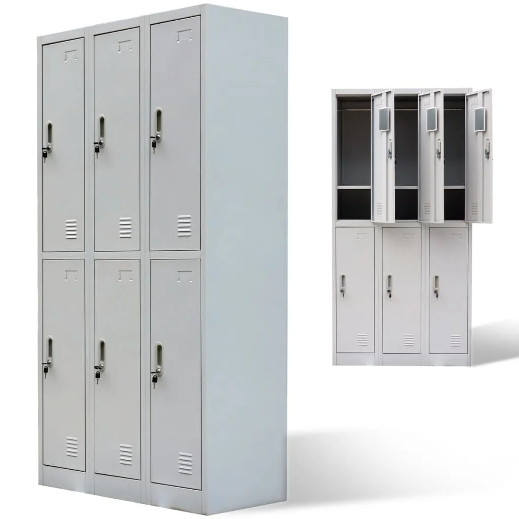 шкафчики для одежды персонала металлические