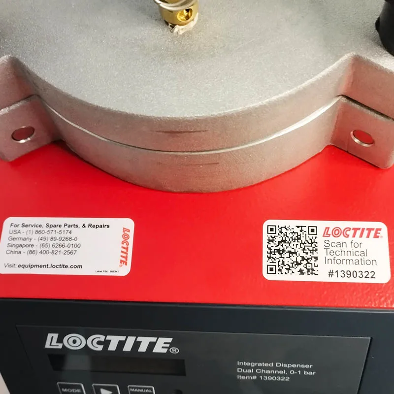 Henkel Loctite Equipment 1390322 Due Channel 01 Bar Integrated