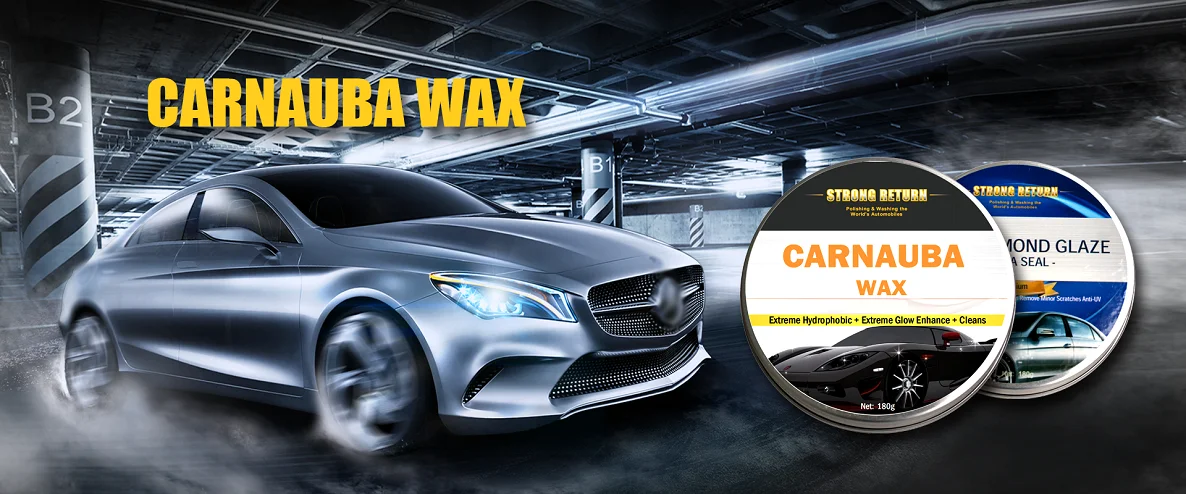 S906 Гидрофобный карнаубский автомобильный воск для царапин