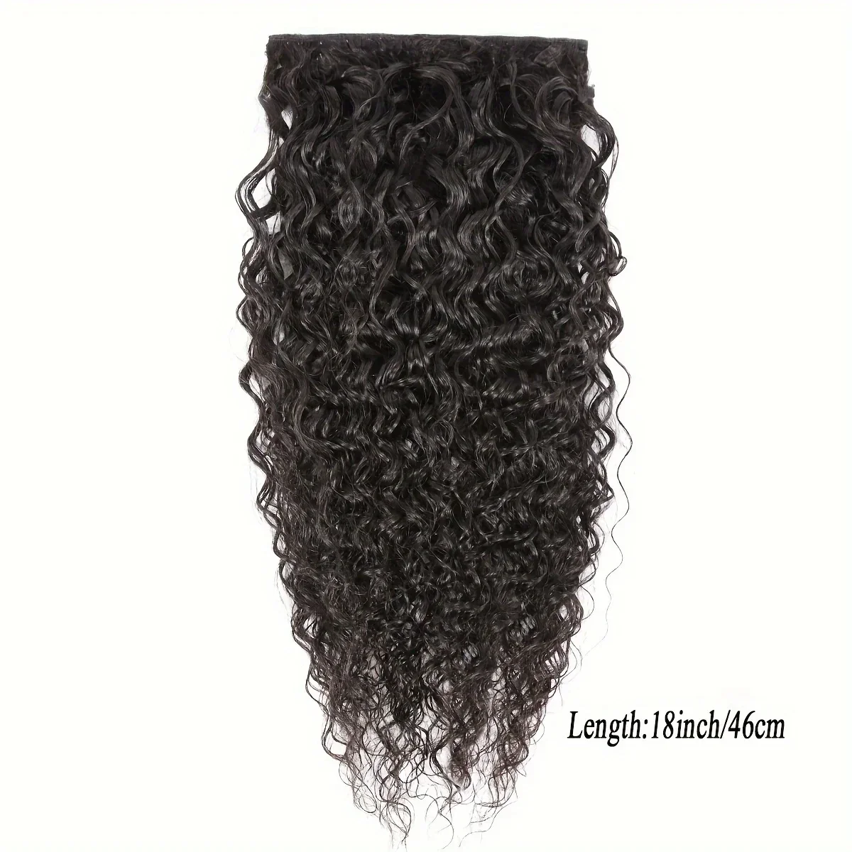 Extensions de cheveux brésiliens ondulés à clipser 100 % cheveux humains pour femmes, pinces à cheveux faciles à utiliser_voghion.com