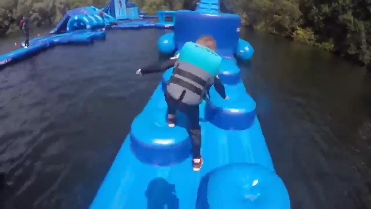 Ace Factory Inflatable Water Park Slide Amusement Park Products