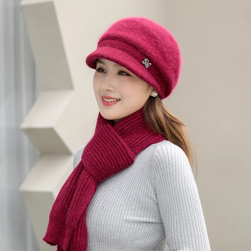 Ready to Ship 6 Colors Womens Winter Knit Warm Hat Beanie+  display picture 1