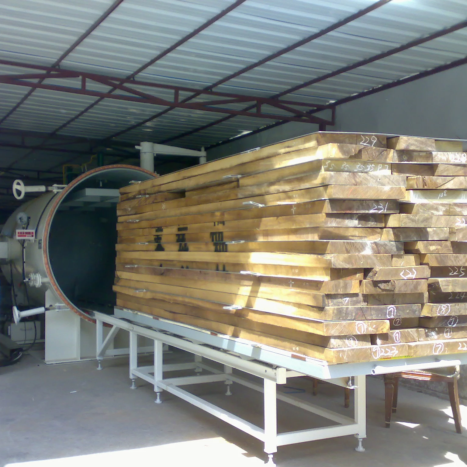 JYC 1CBM Radio Frequency Heating Wood Dryer Vacuum Timber Drying Kiln