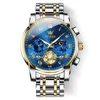Silver gold blue