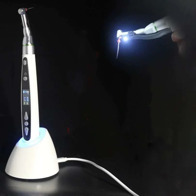 Endomoteur Sans Fil LED / Activateur Ultrasonique / Localisateur Apex – Combo Endodontique