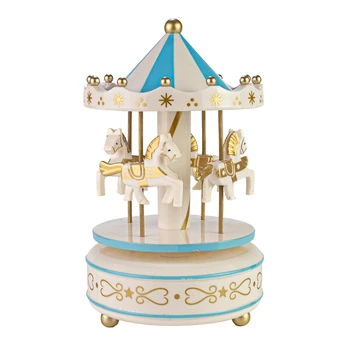 Plastic Carousel Horse Music Box - Buy Carousel Horse Music Box,Plastic ...