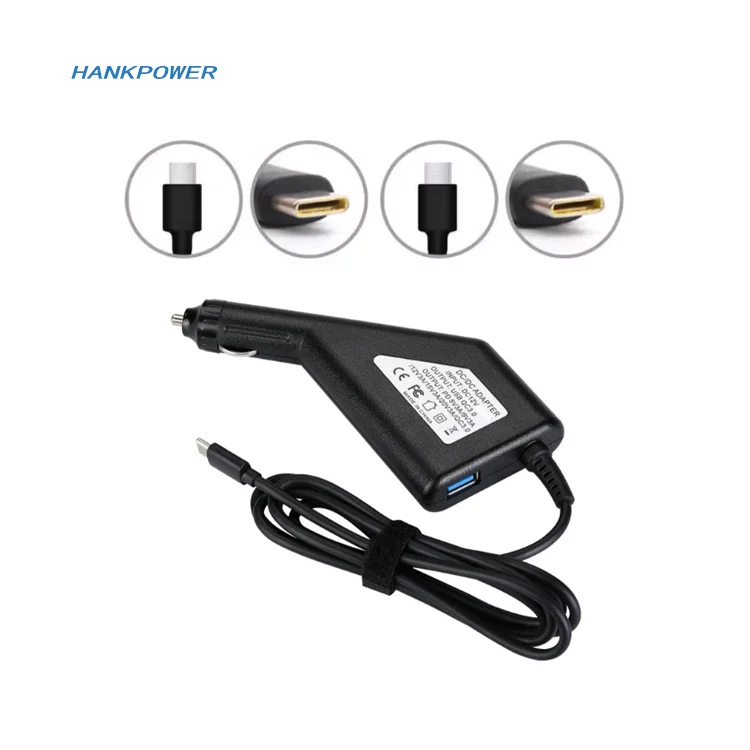 cigarette charger for laptop Car 90W Auto Mobile/Boat Lighter DC Adapter DELL PC High quality HP car charger Laptop Charger 130W USB C