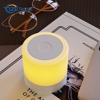 Tize 1200mAh Cute Led Night Lamp Hand-held With Touch Button Color Changing Led Night Light For Kids