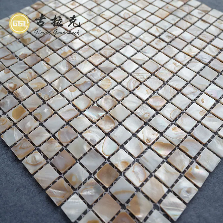 Home Decor Mother of Pearl Backsplash Shell Mosaic Tiles for Wall details