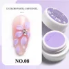 Colle sculptée motif floral printanier 08