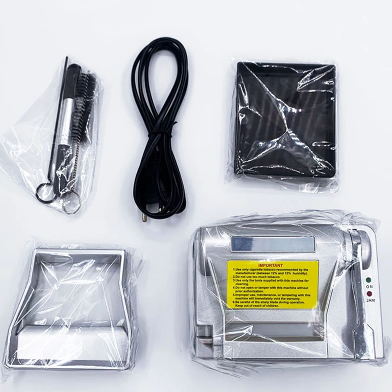 8 Mm Automatic Electric Adjustable Tube Filling Tobacco Injector Grind