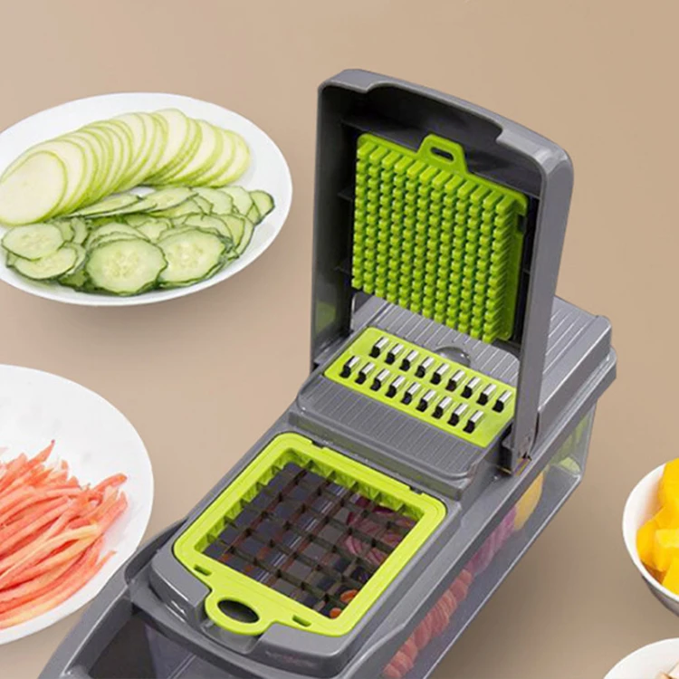 exchangeable multipurpose kitchen vegetable shredding tool