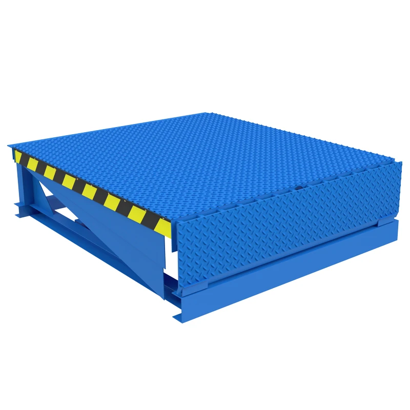 Capacity 6-20 Ton Hydraulic Platform Dock Leveler Folding Dock Leveler Container Loading Dock Warehouse Unloading